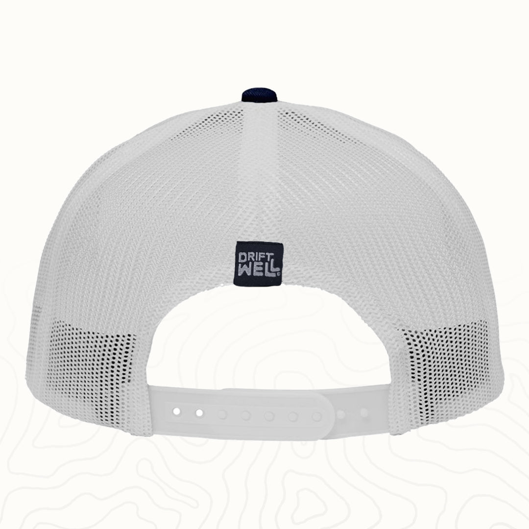 Walleye Adult Lo-Pro Mesh Back Trucker Hat