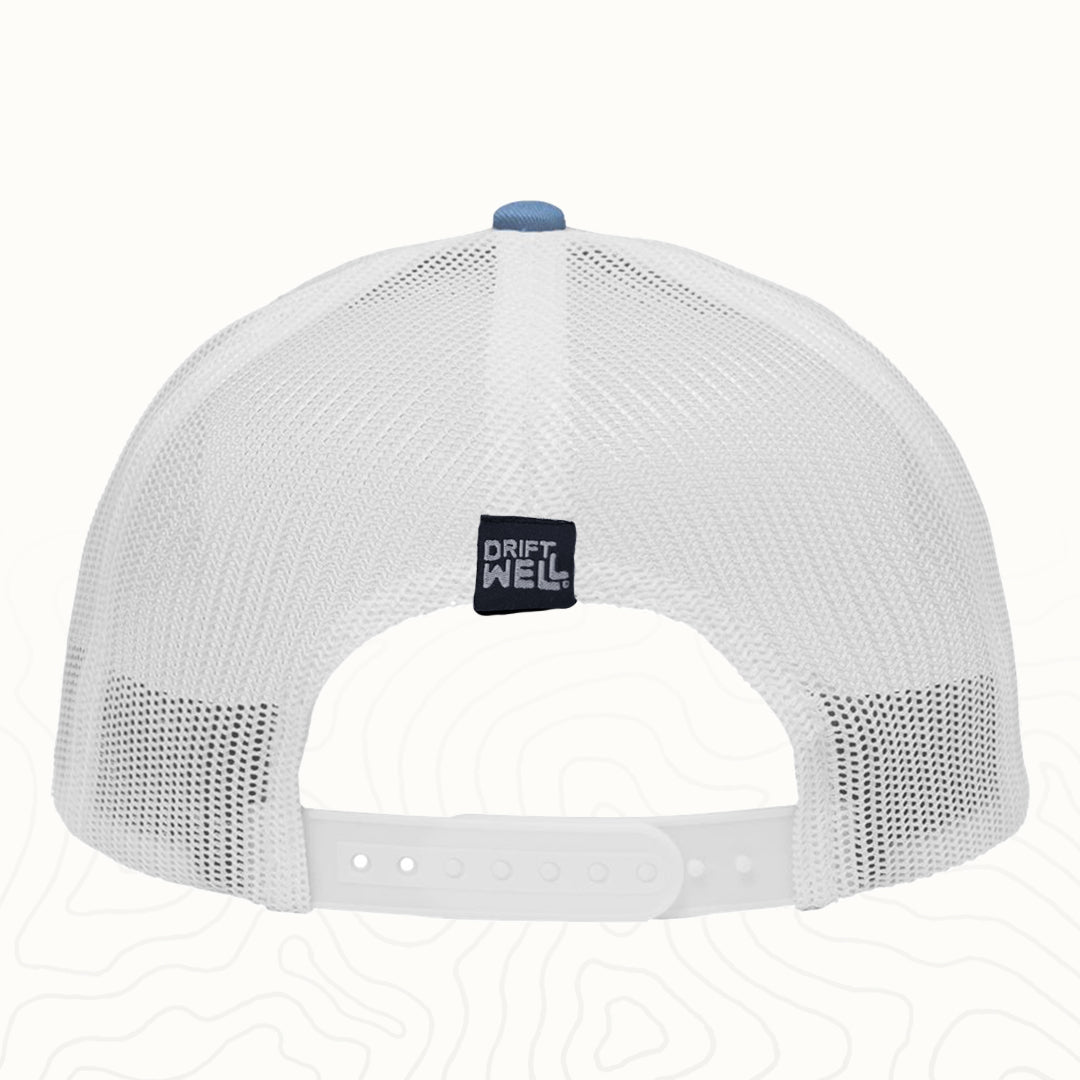 Walleye Adult Lo-Pro Mesh Back Trucker Hat