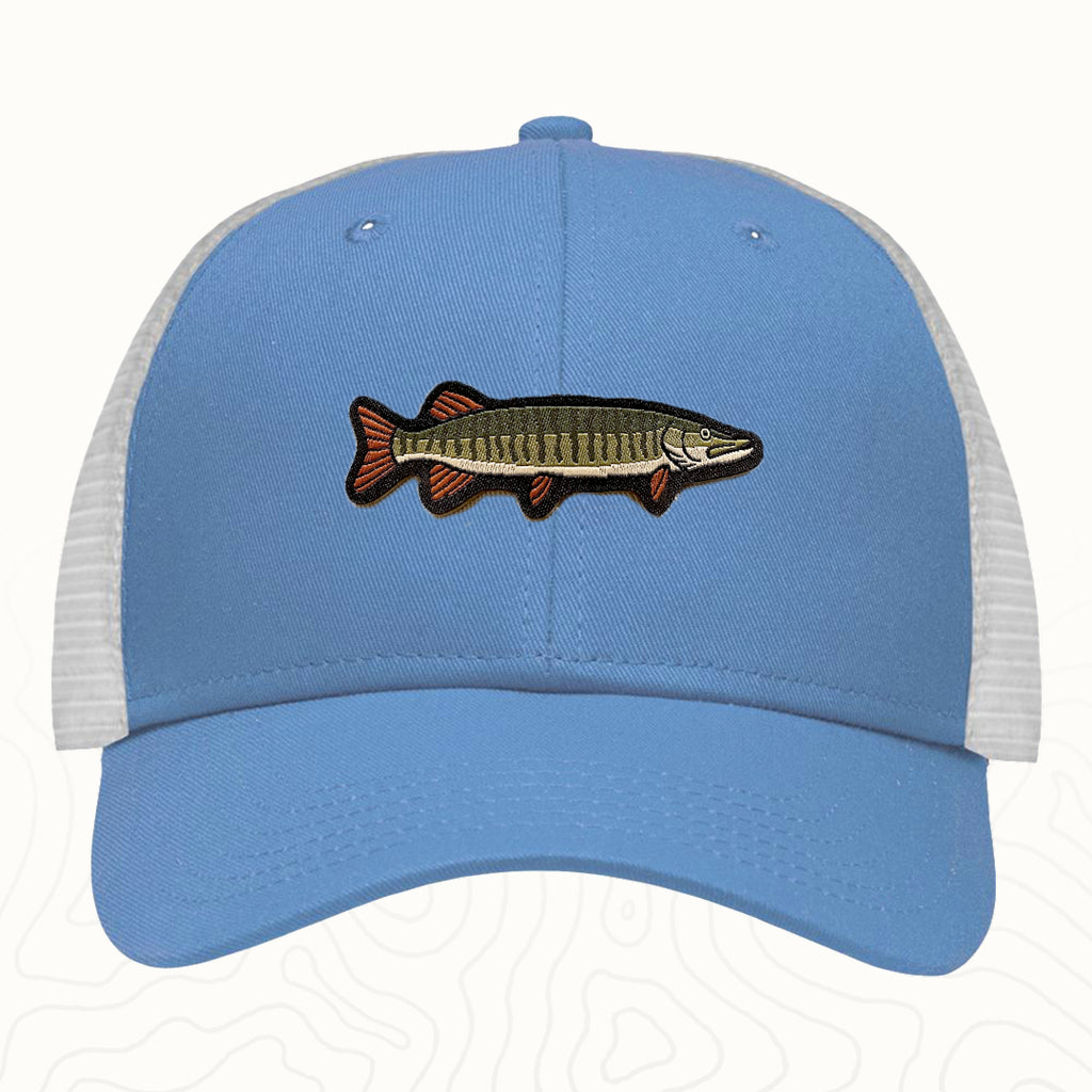 Muskie Adult Lo-Pro Mesh Back Trucker Hat
