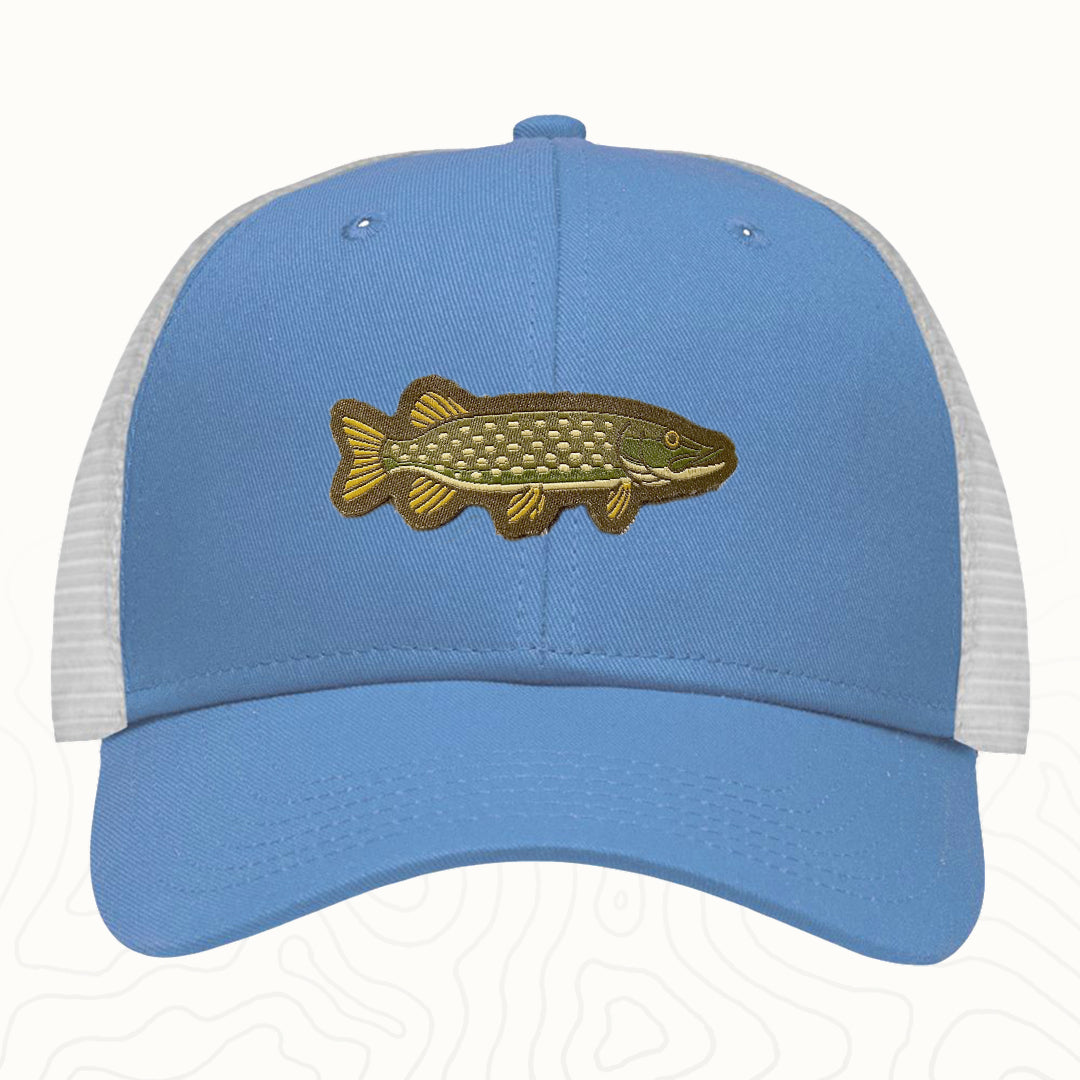 Northern Pike Adult Lo-Pro Mesh Back Trucker Hat