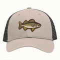 Walleye Adult Lo-Pro Mesh Back Trucker Hat