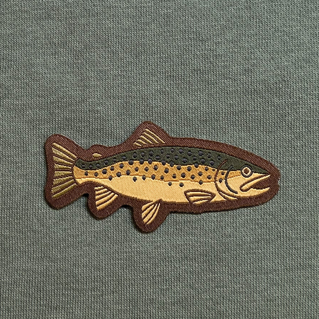 Brown Trout Adult Hoodie