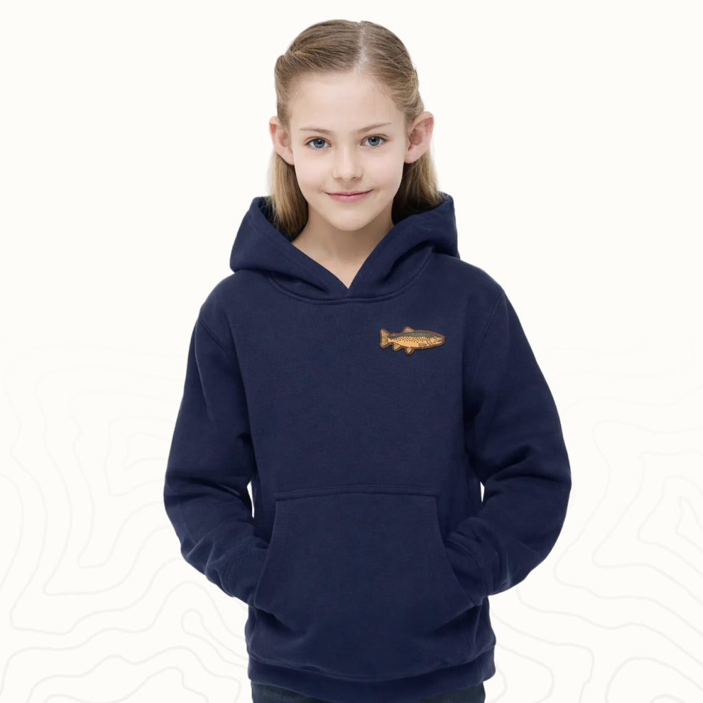 Brown Trout Youth Hoodie