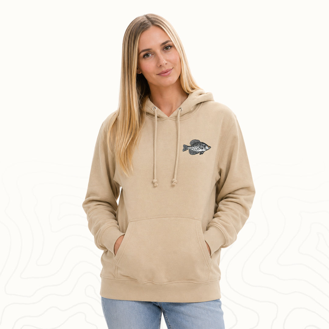 Crappie Adult Hoodie