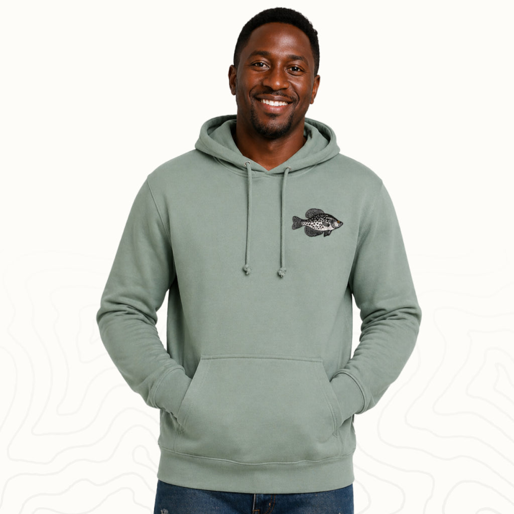 Crappie Adult Hoodie