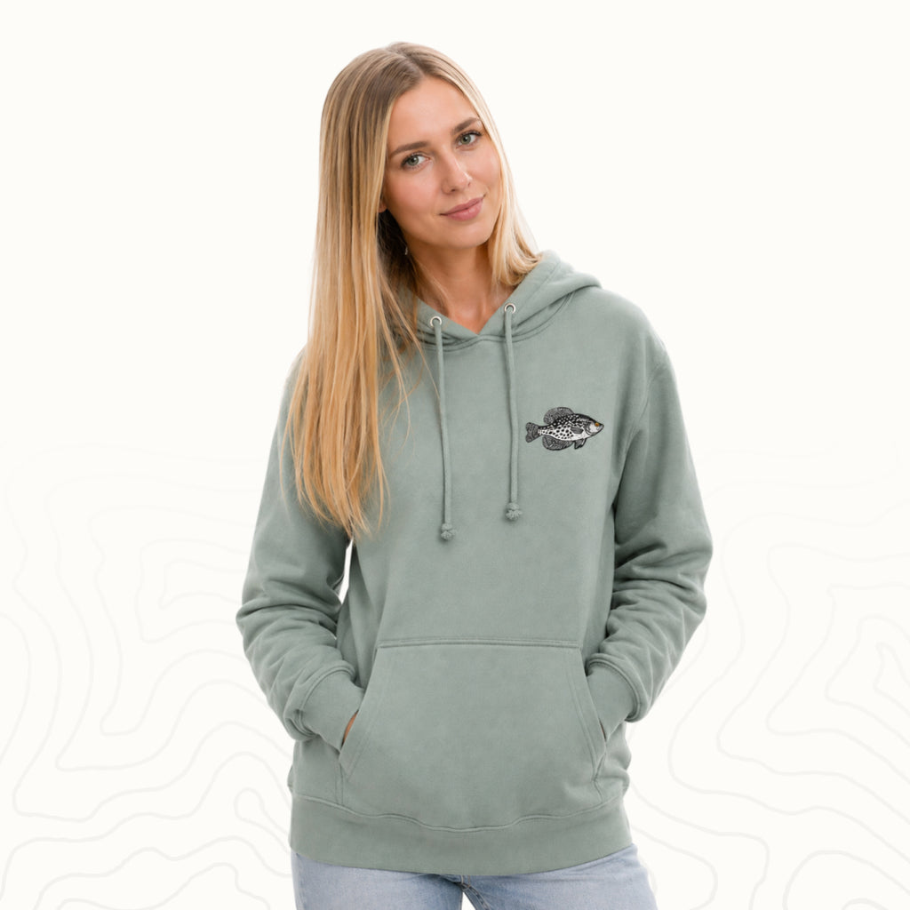 Crappie Adult Hoodie