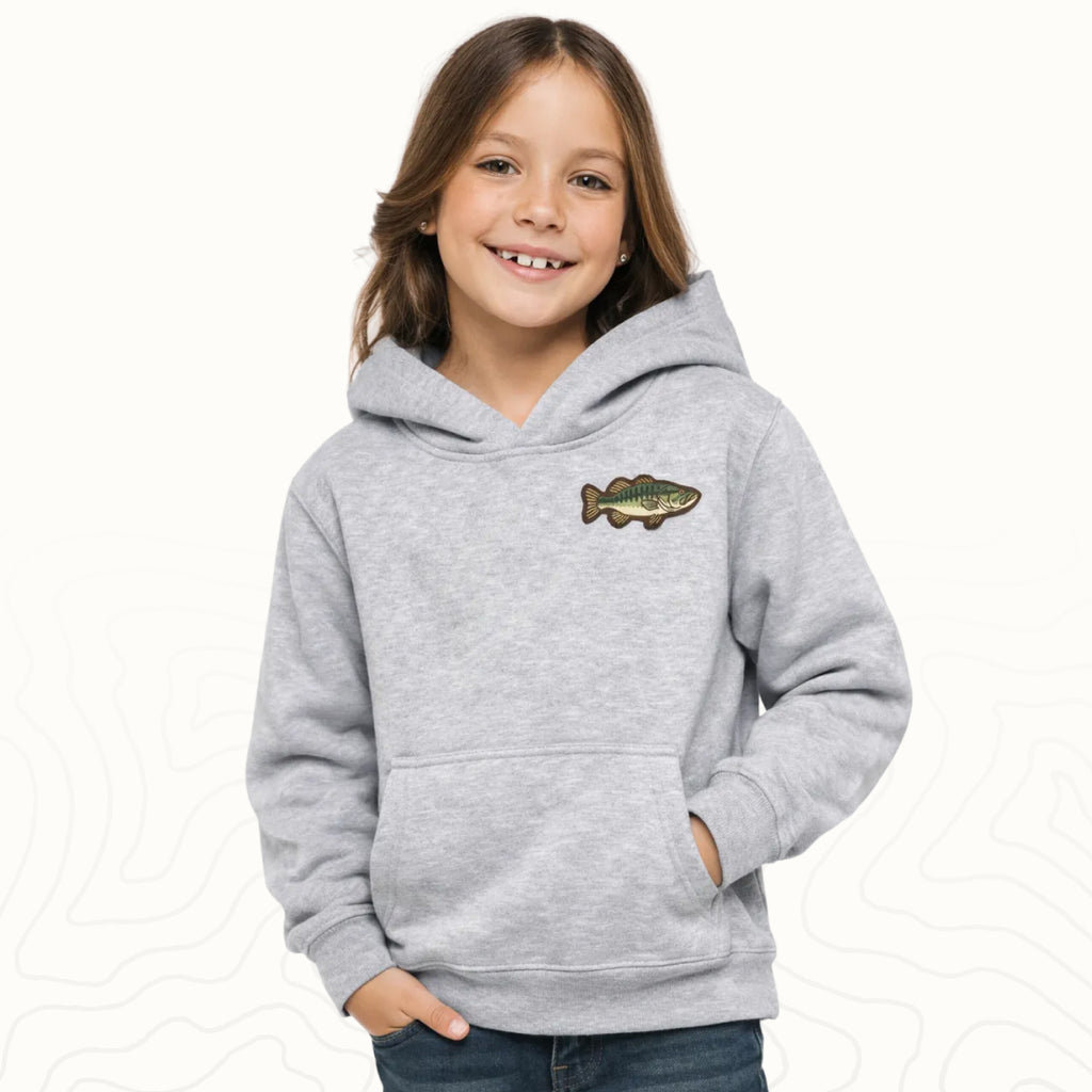 Largemouth Bass Youth Hoodie