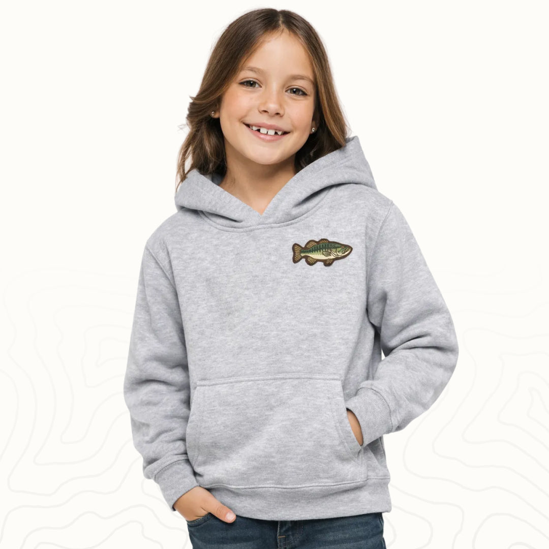 Largemouth Bass Youth Hoodie
