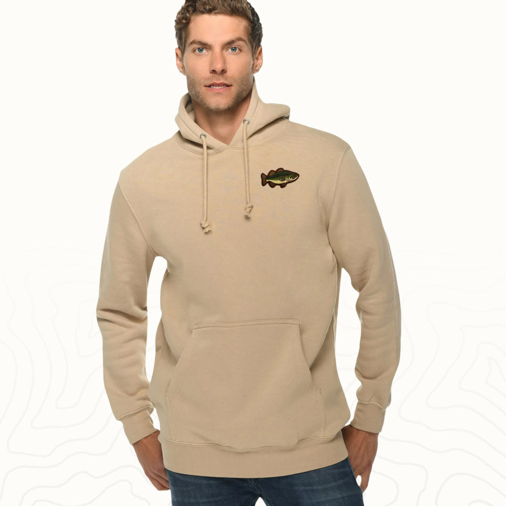 Largemouth Bass Adult Hoodie