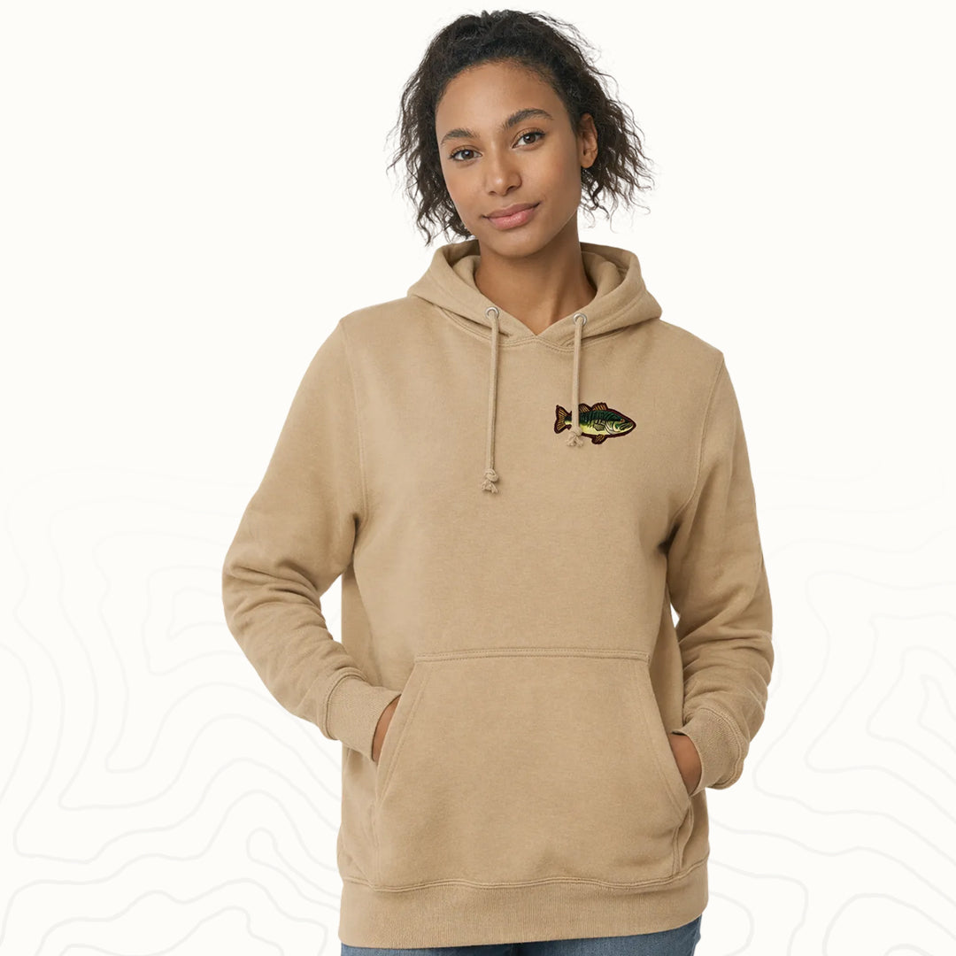Largemouth Bass Adult Hoodie