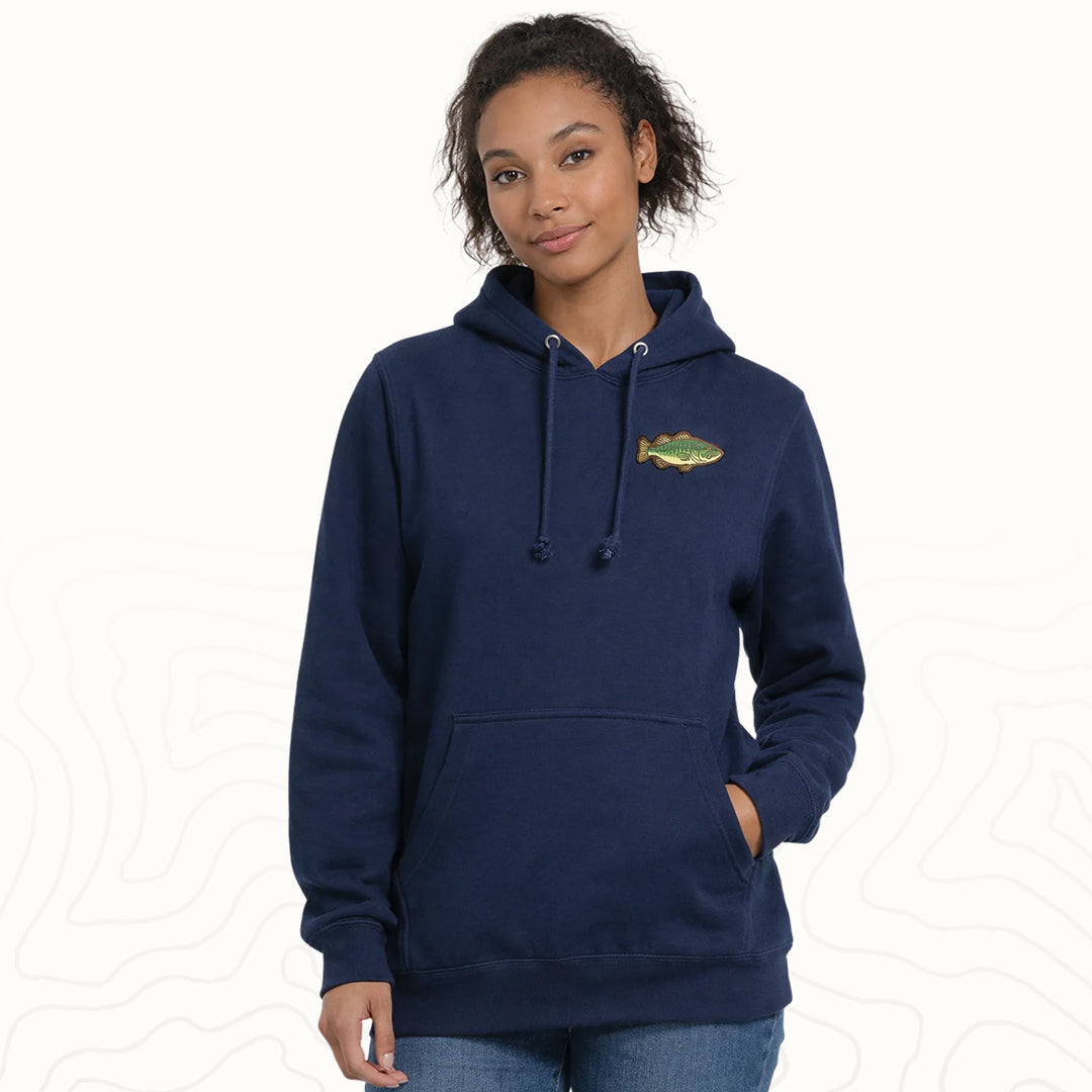 Largemouth Bass Adult Hoodie