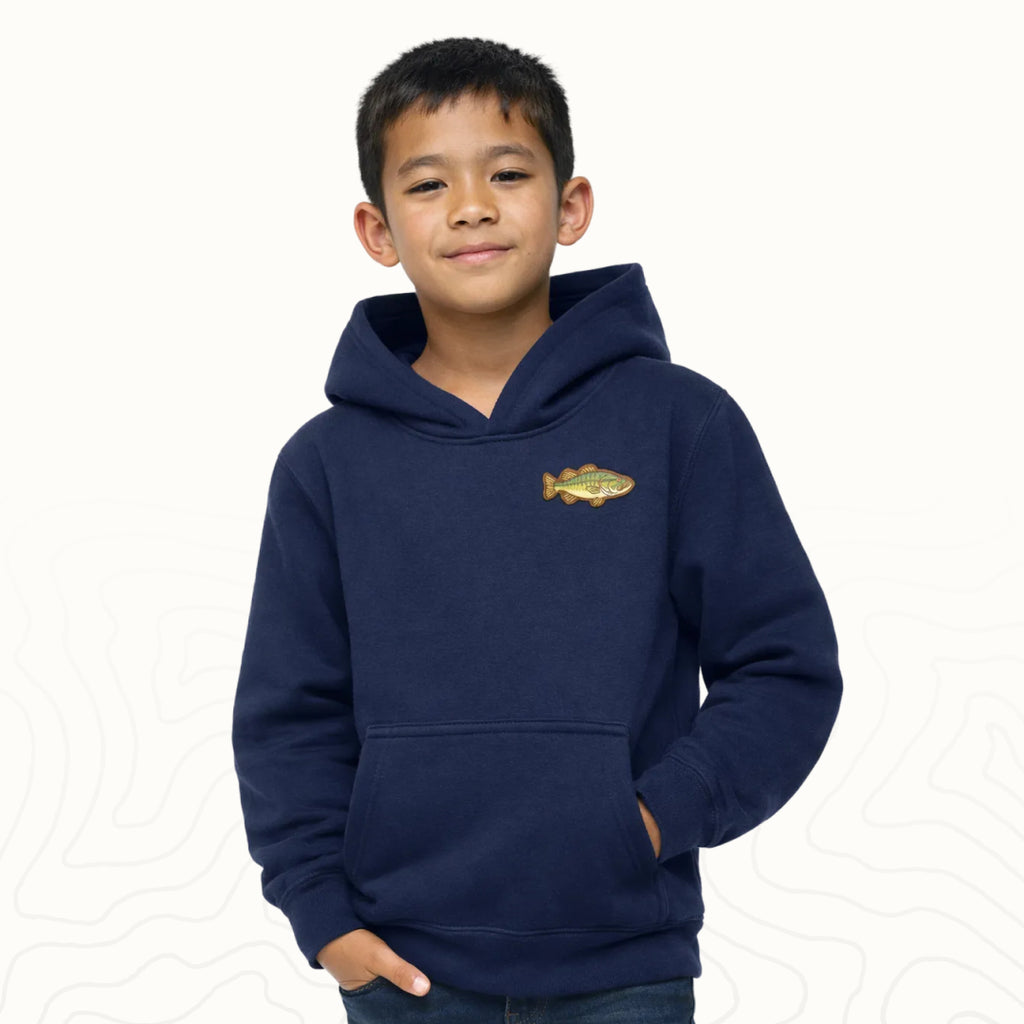 Largemouth Bass Youth Hoodie