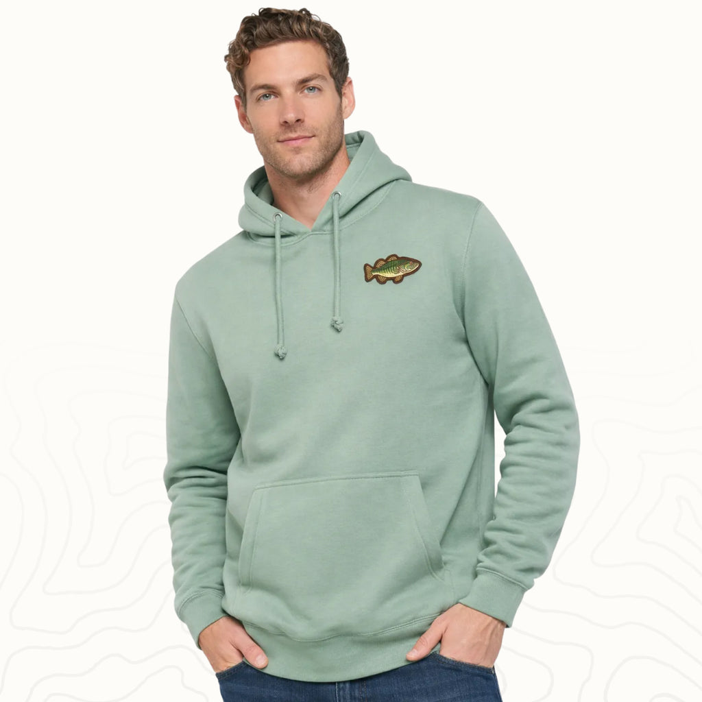 Largemouth Bass Adult Hoodie