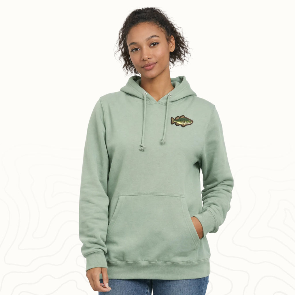 Largemouth Bass Adult Hoodie
