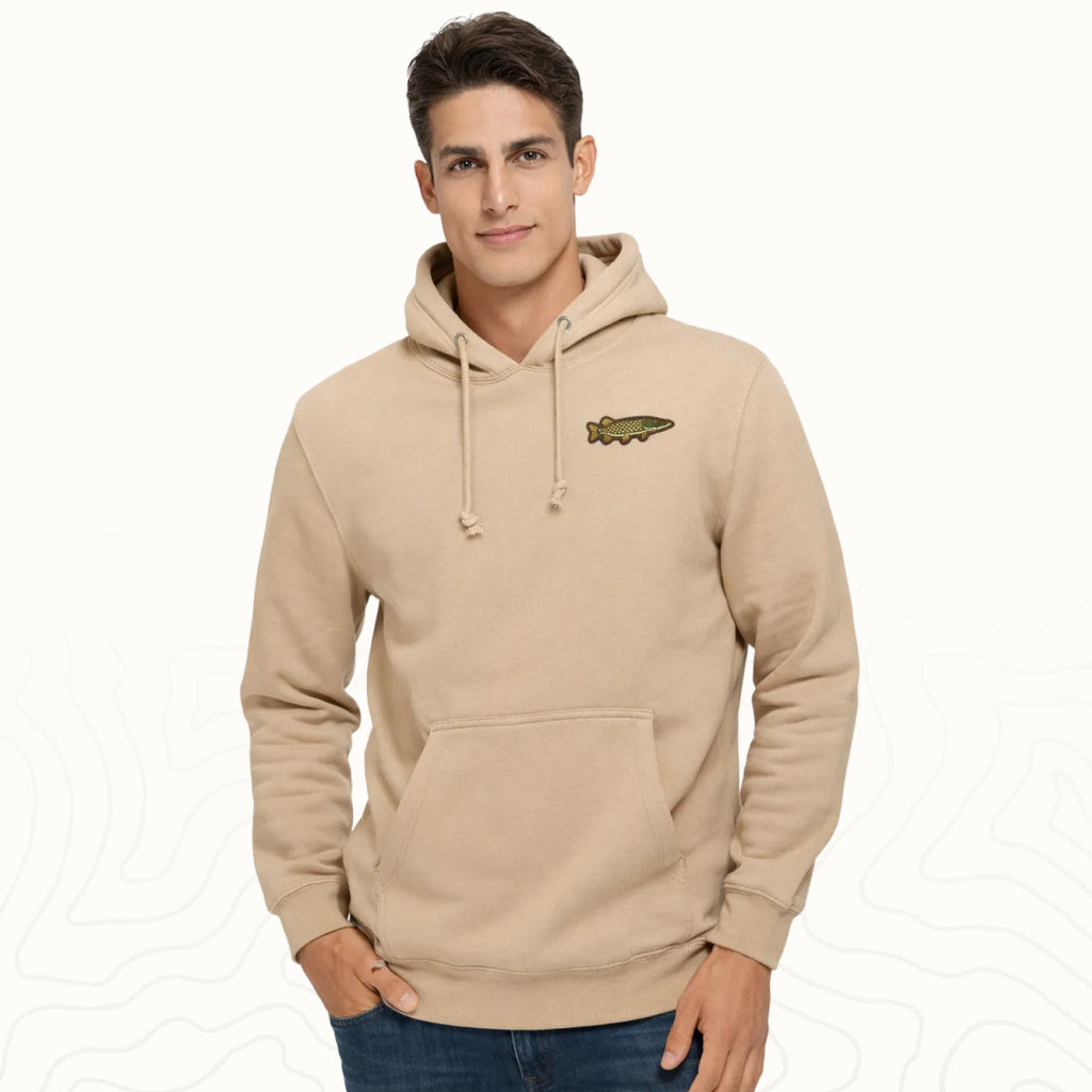 Northern Pike Adult Hoodie