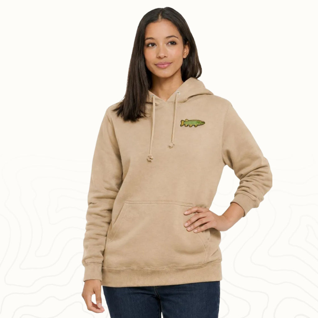 Northern Pike Adult Hoodie