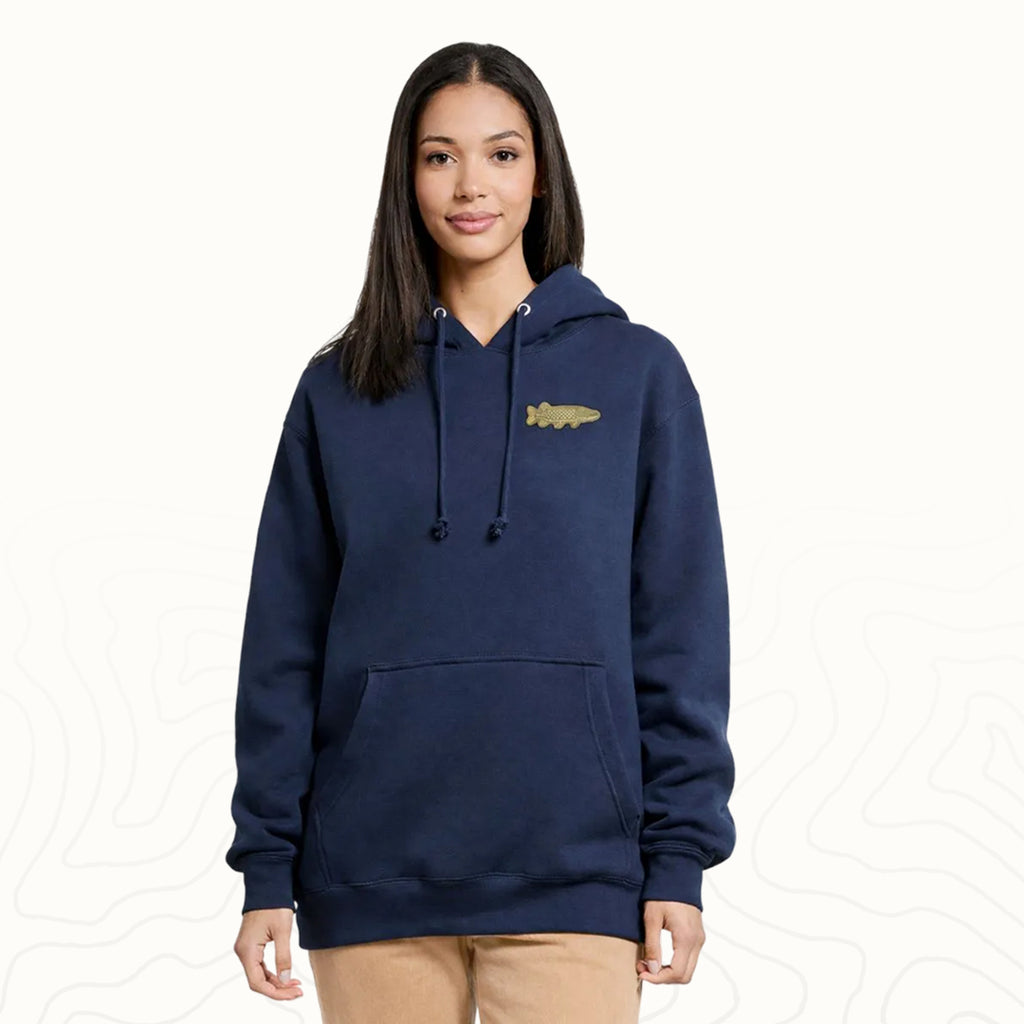 Northern Pike Adult Hoodie