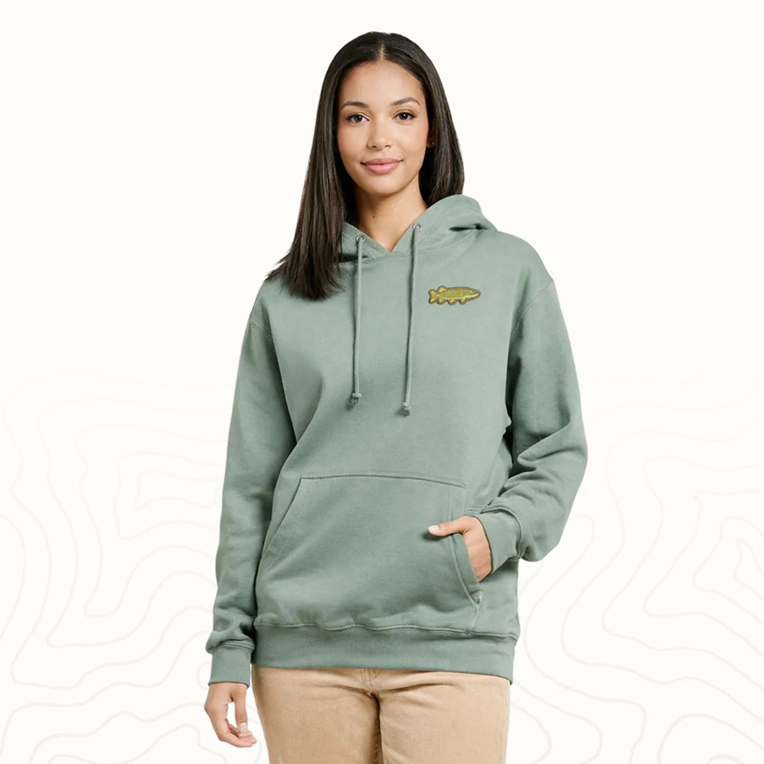 Northern Pike Adult Hoodie