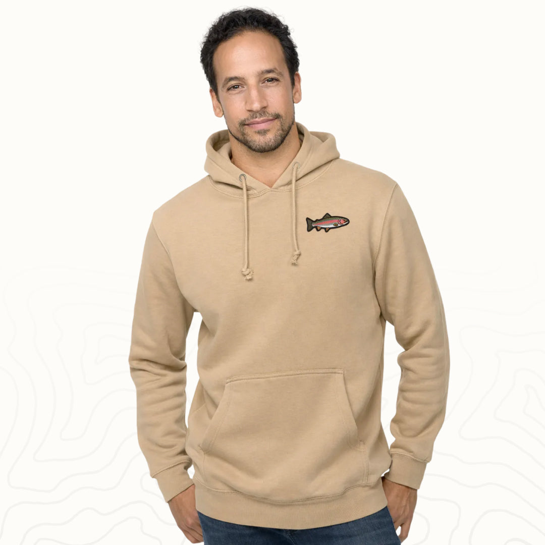 Rainbow Trout Adult Hoodie