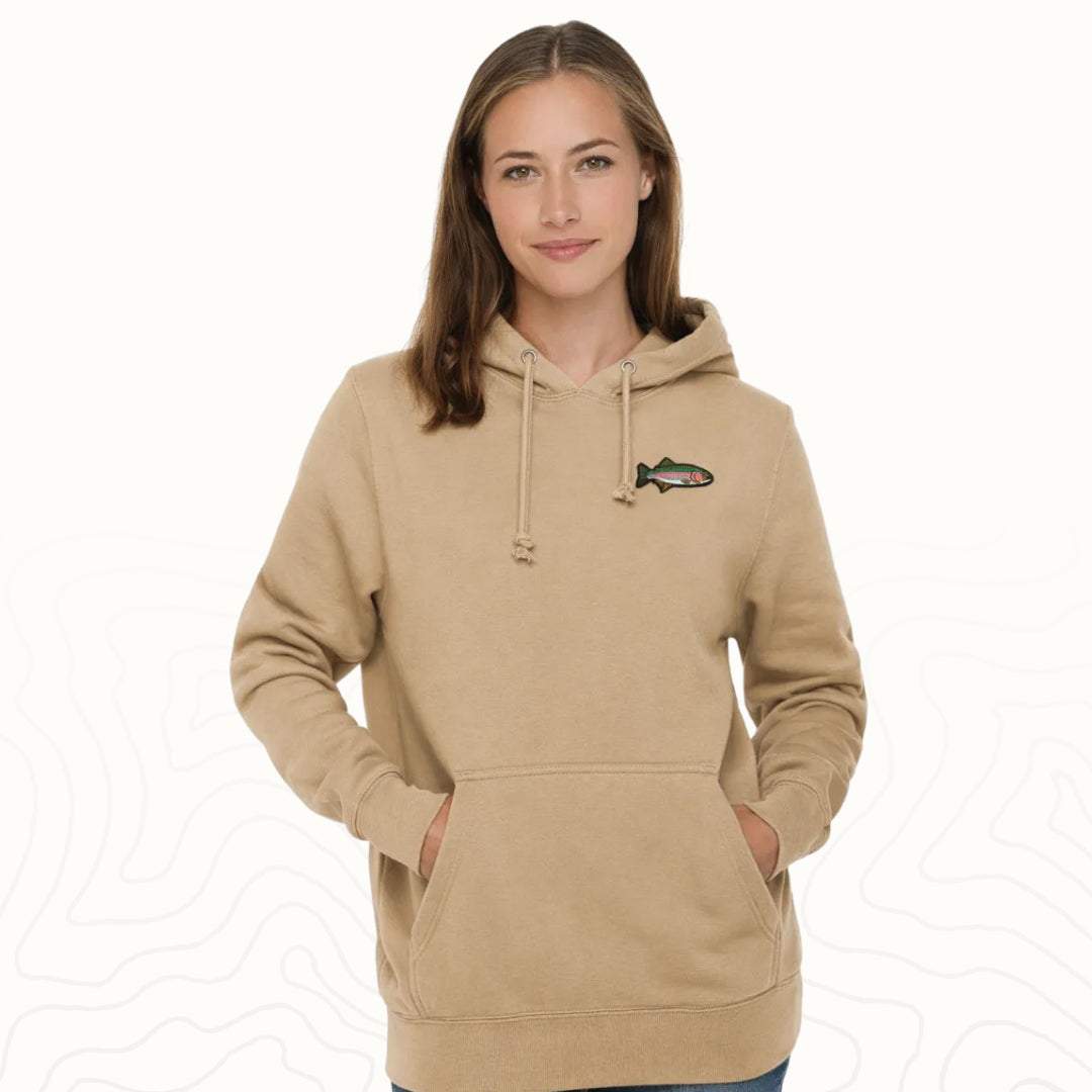 Rainbow Trout Adult Hoodie