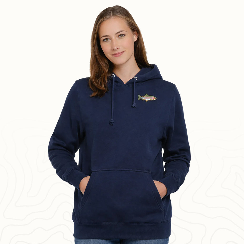 Rainbow Trout Adult Hoodie