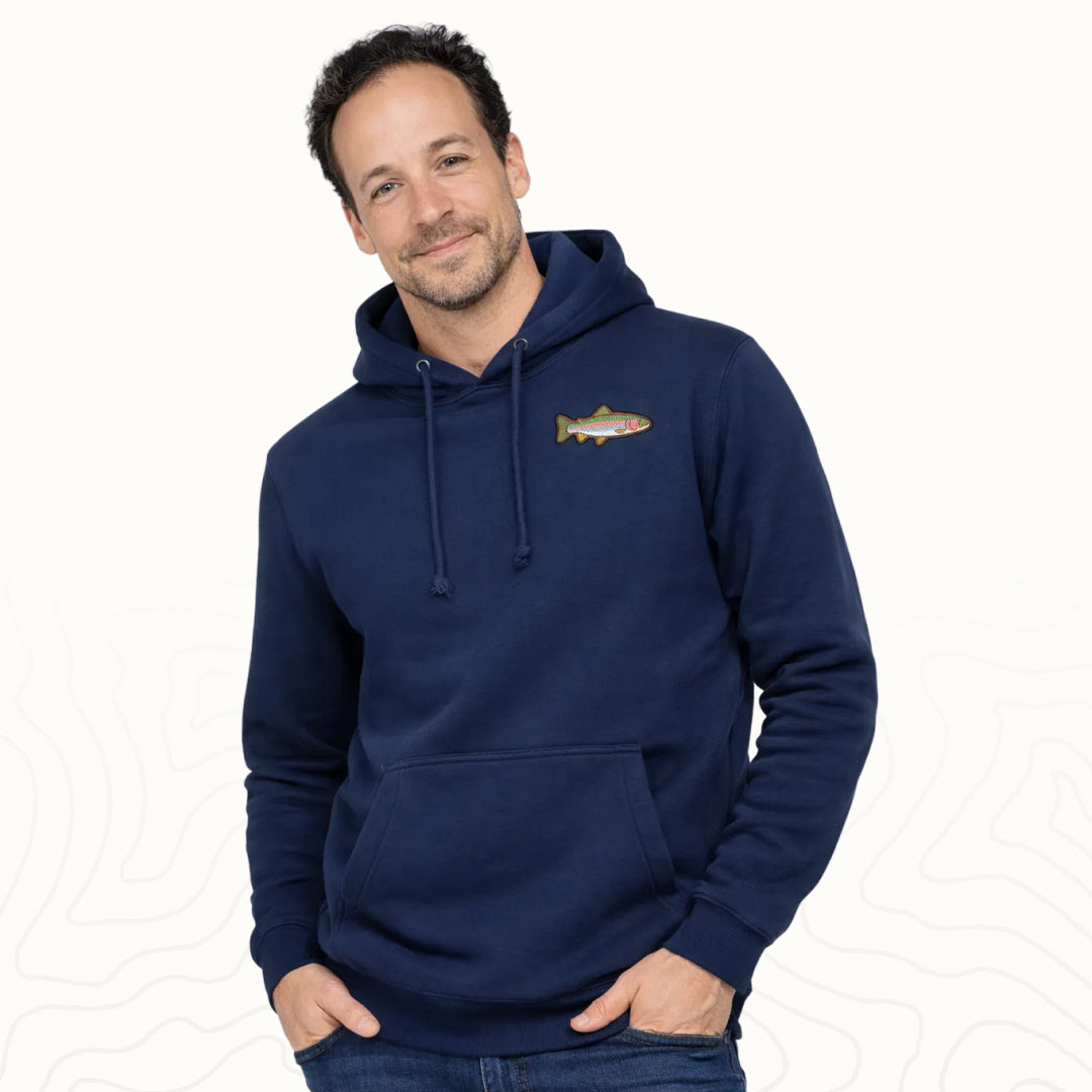 Rainbow Trout Adult Hoodie