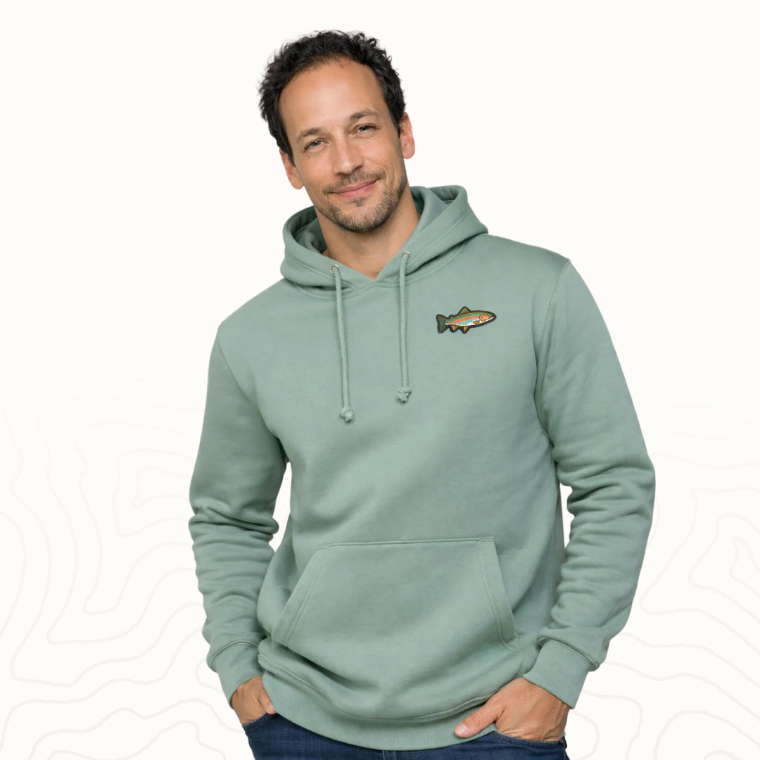 Rainbow Trout Adult Hoodie