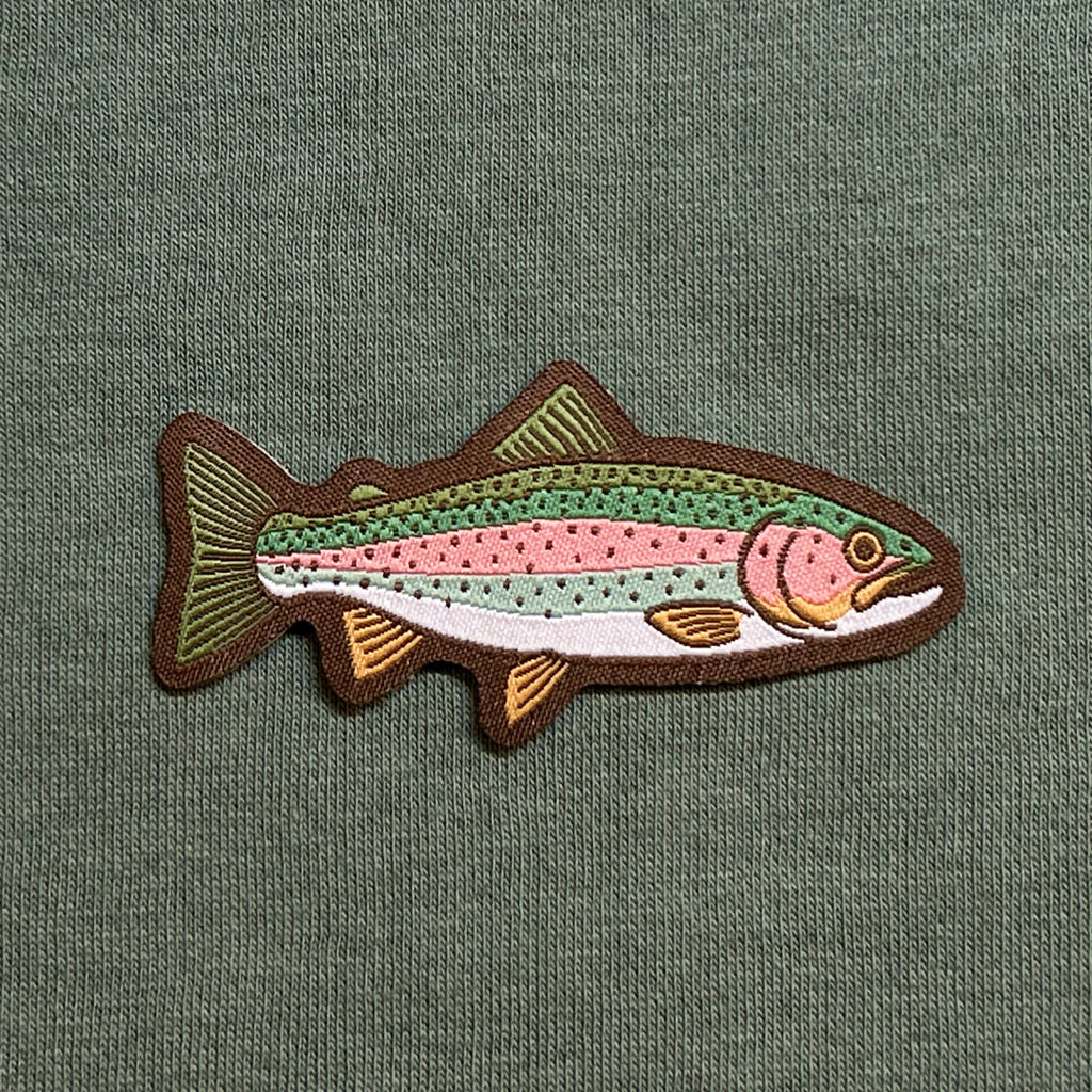 Rainbow Trout Adult Hoodie