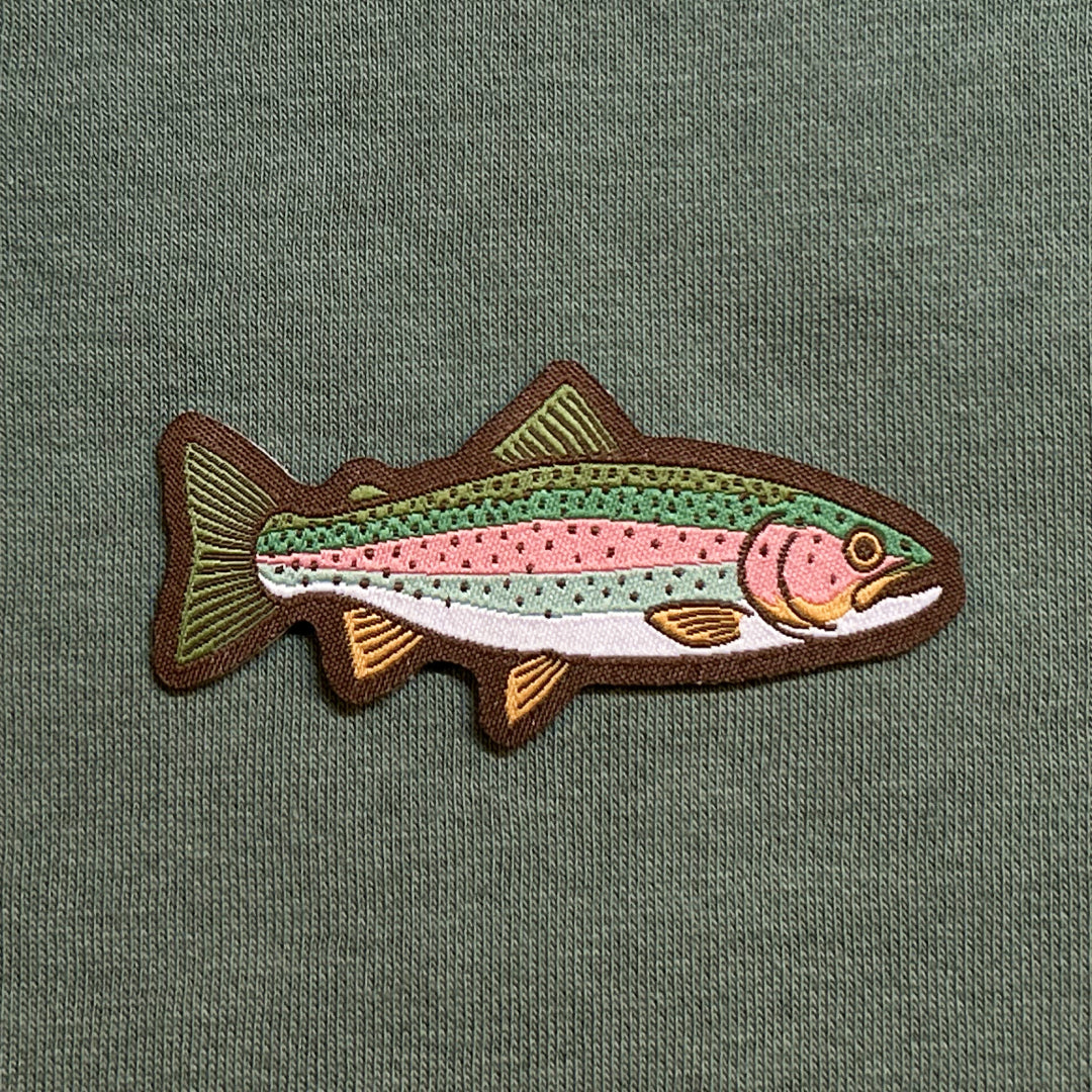 Rainbow Trout Adult Hoodie