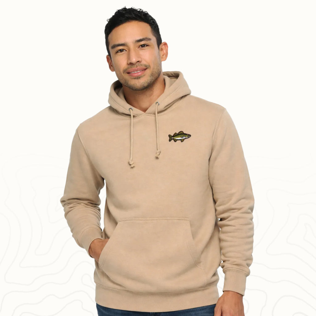 Walleye Adult Hoodie