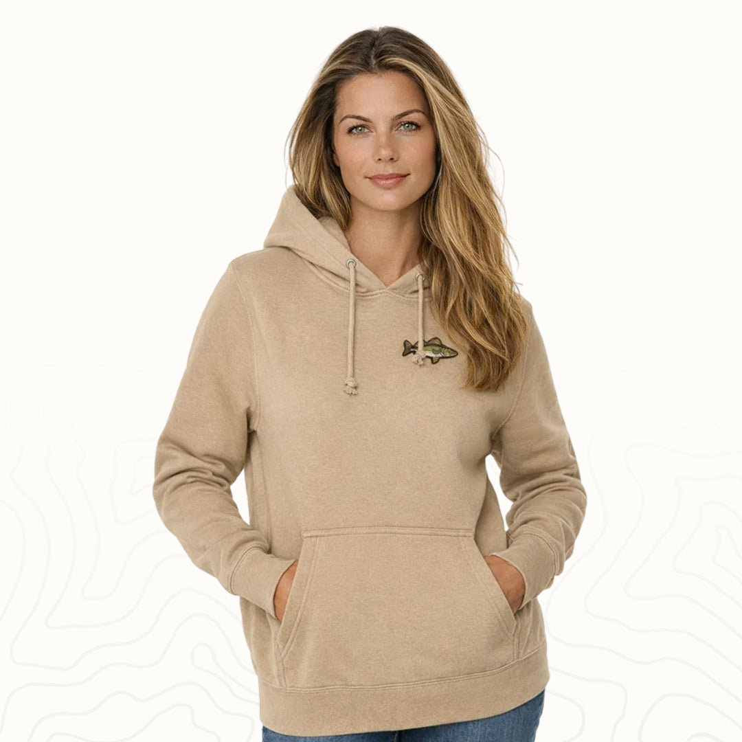 Walleye Adult Hoodie