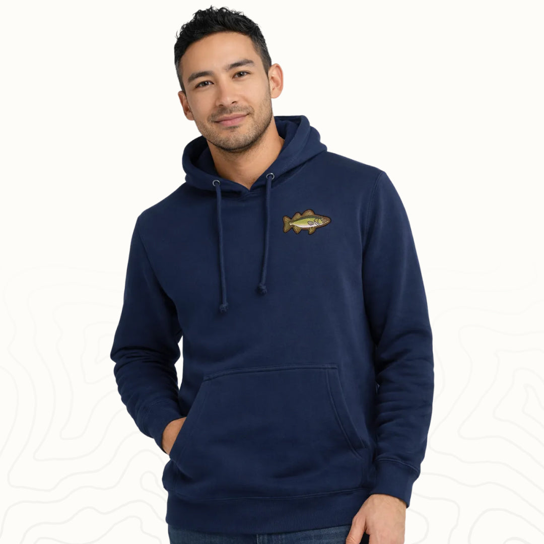Walleye Adult Hoodie