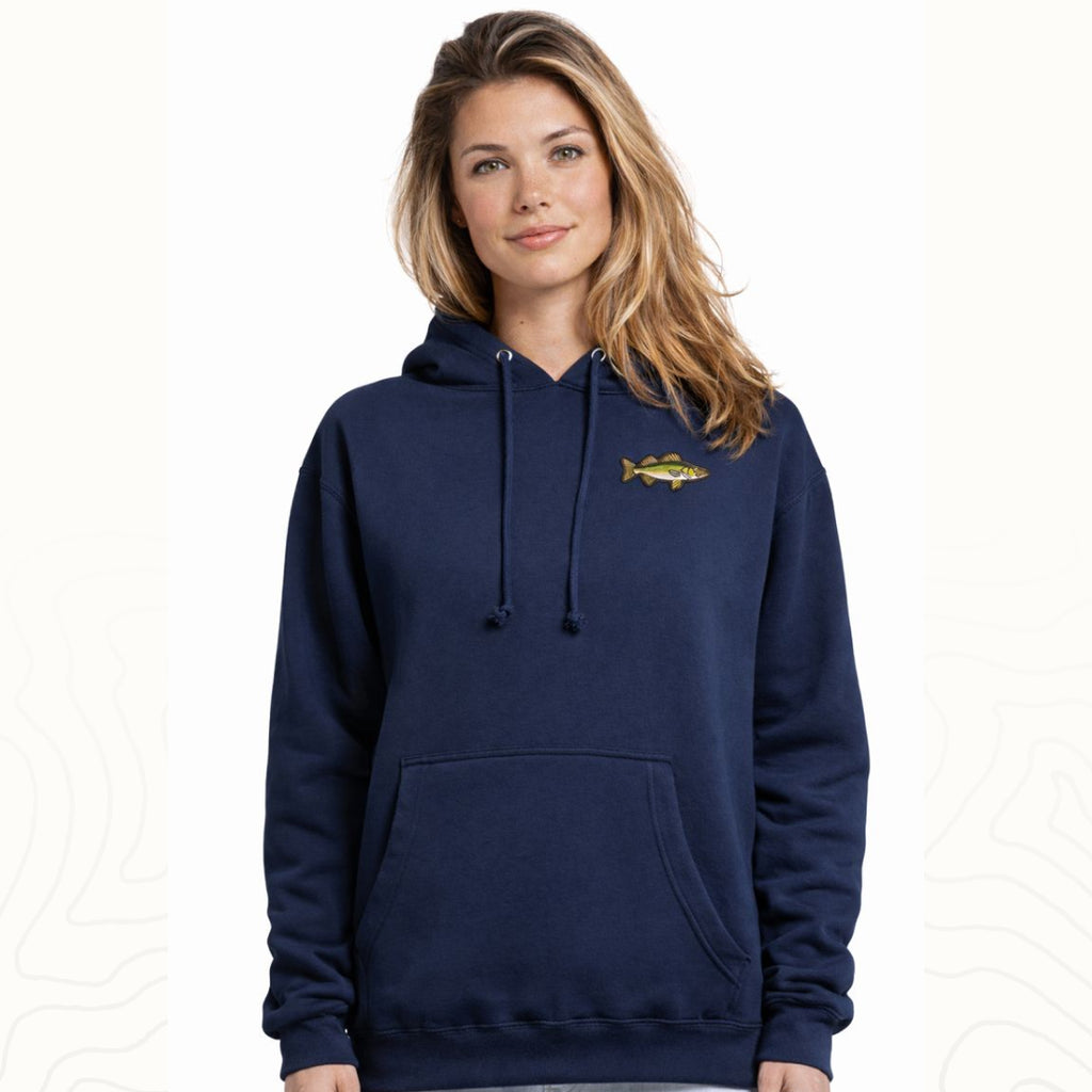 Walleye Adult Hoodie