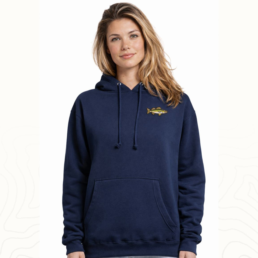 Walleye Adult Hoodie