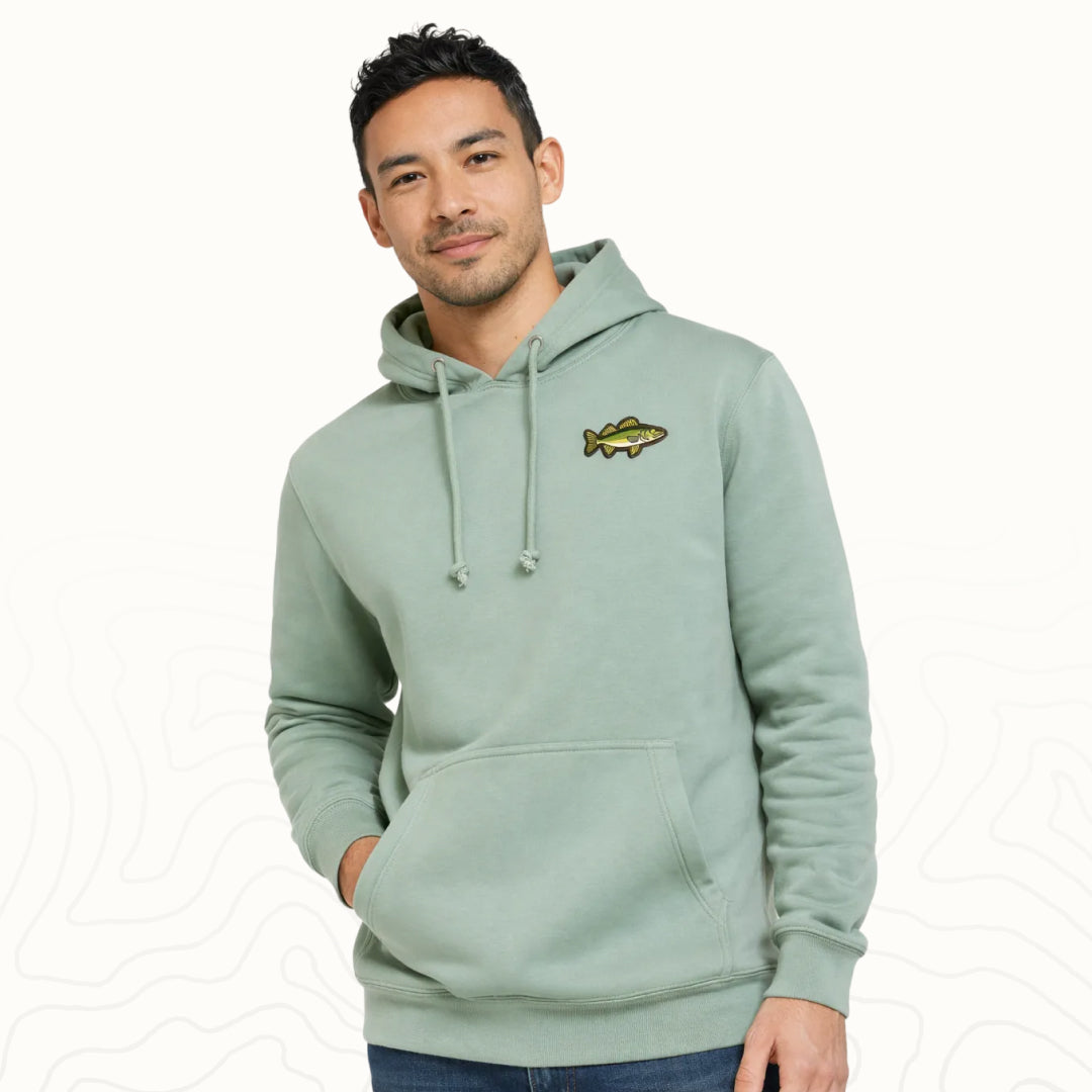 Walleye Adult Hoodie