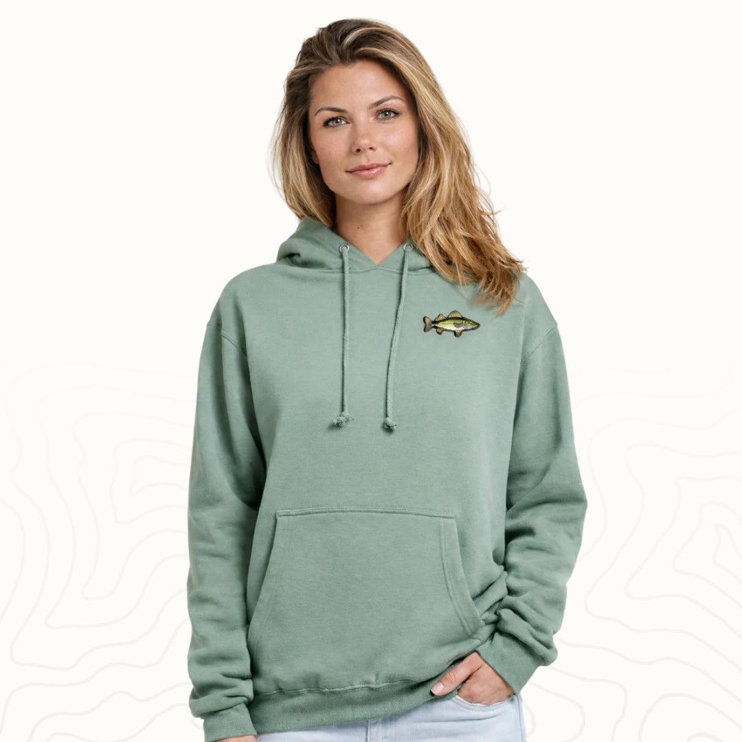 Walleye Adult Hoodie